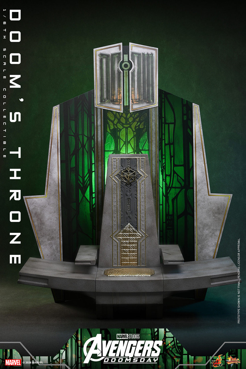 Hot Toys 1/6 Avengers Doomsday Dr Doom's Throne Accessory ACS016 915925 6