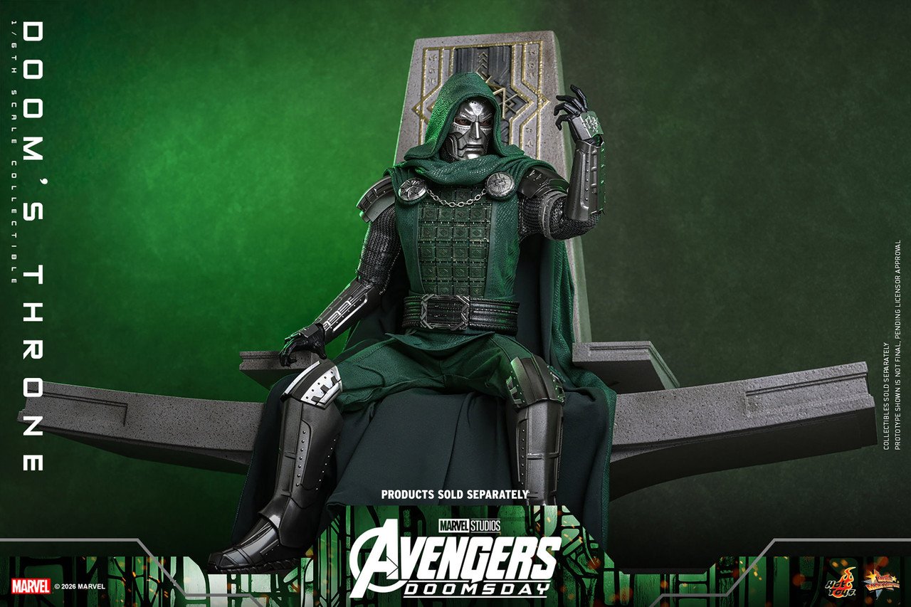 Hot Toys 1/6 Avengers Doomsday Dr Doom's Throne Accessory ACS016 915925 3