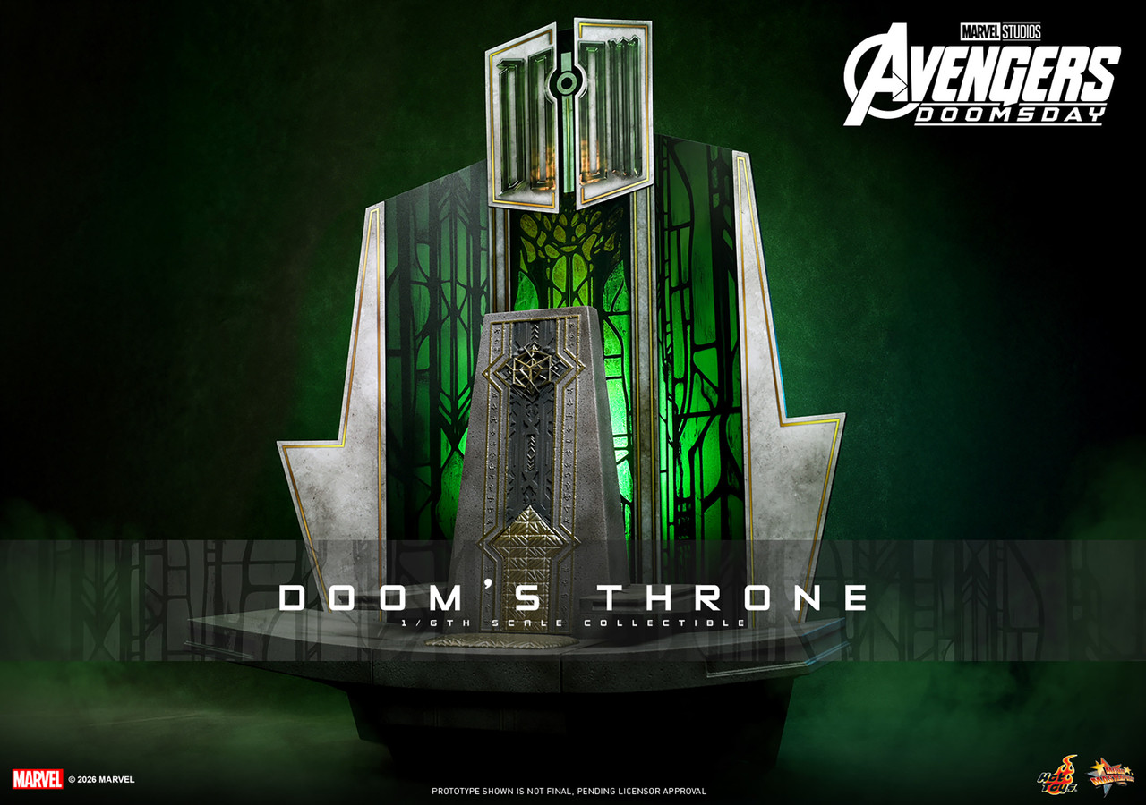 Hot Toys 1/6 Avengers Doomsday Dr Doom's Throne Accessory ACS016 915925 1