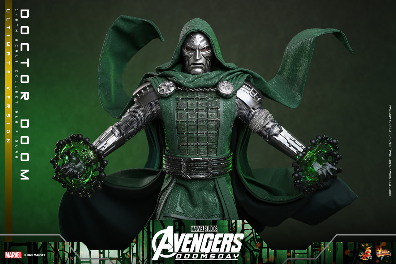 Hot Toys 1/6 Avengers Doomsday Doctor Doom Ultimate Action Figure MMS907 9159242 7