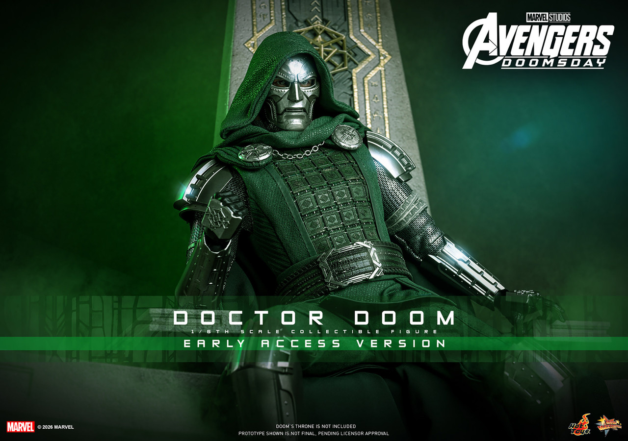 Hot Toys 1/6 Avengers Doomsday Doctor Doom Action Figure MMS906 915924 1
