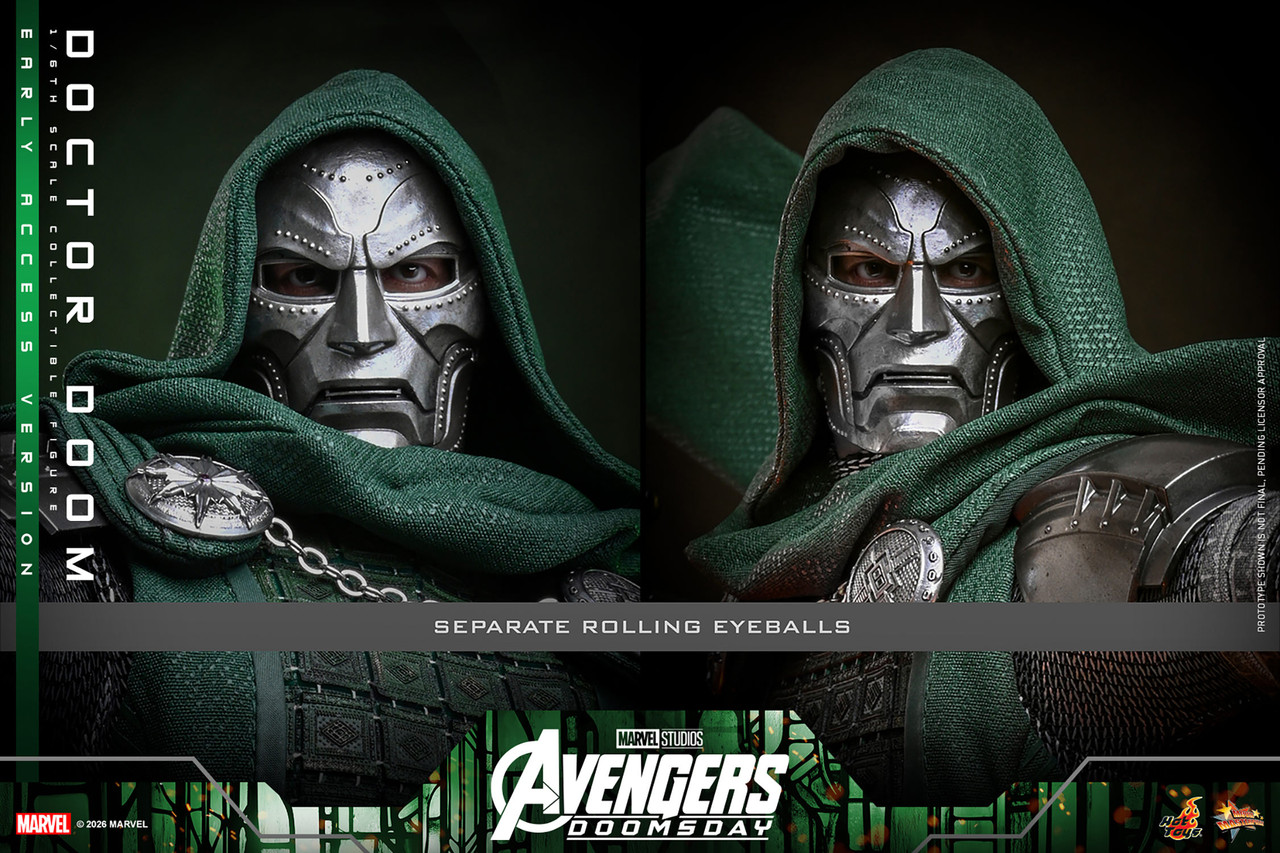 Hot Toys 1/6 Avengers Doomsday Doctor Doom Action Figure MMS906 915924 7