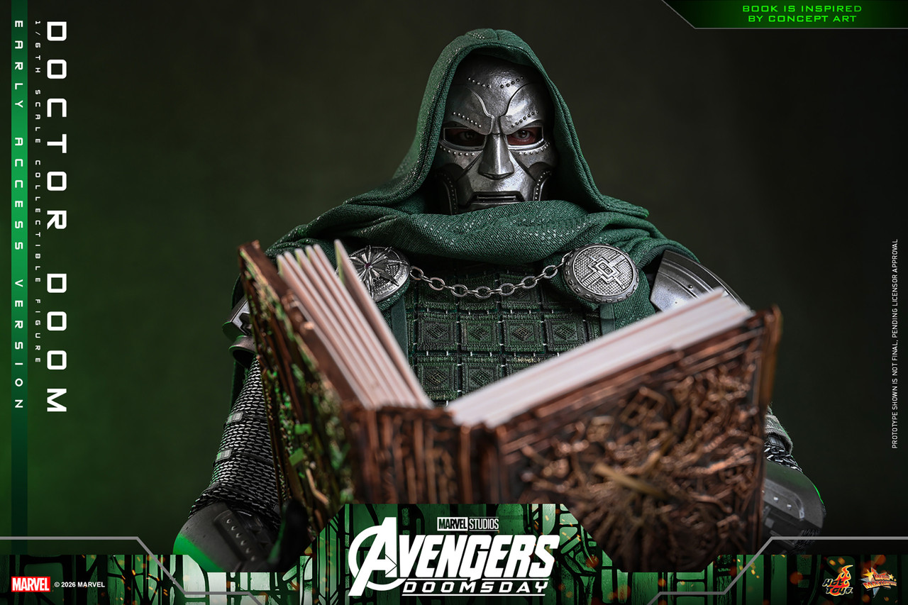 Hot Toys 1/6 Avengers Doomsday Doctor Doom Action Figure MMS906 915924 6