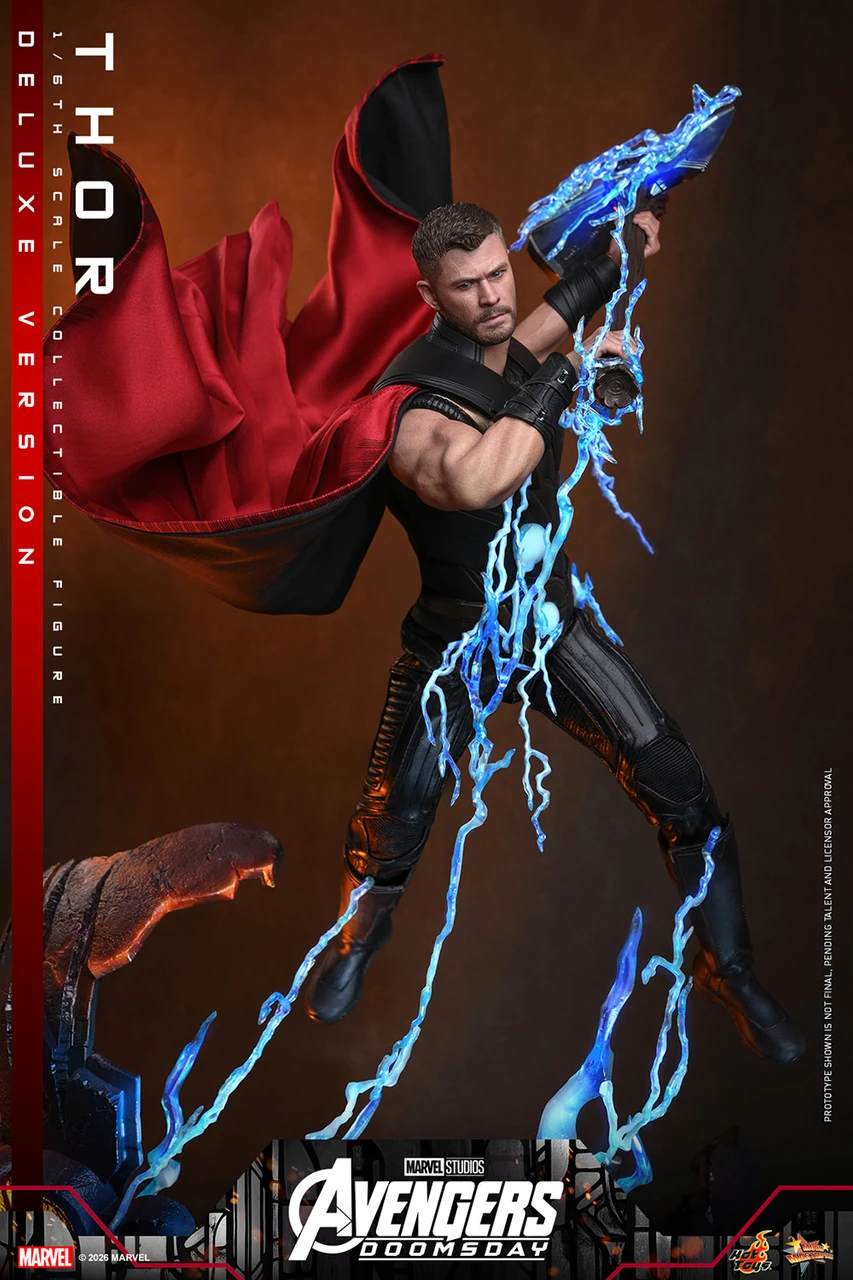 Hot Toys 1/6 Avengers: Doomsday "Thor" Deluxe Action Figure MMS919 9157692 8