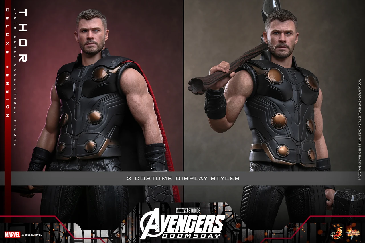 Hot Toys 1/6 Avengers: Doomsday "Thor" Deluxe Action Figure MMS919 9157692 4