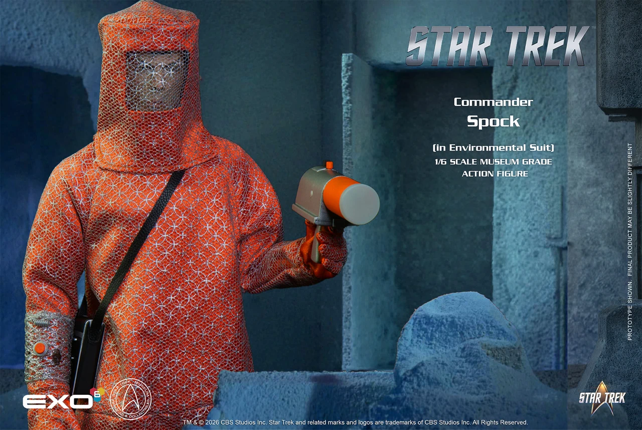 EXO-6 1/6 Commander Spock Environmental Suit Action Figure EXO-01-141 916090 2