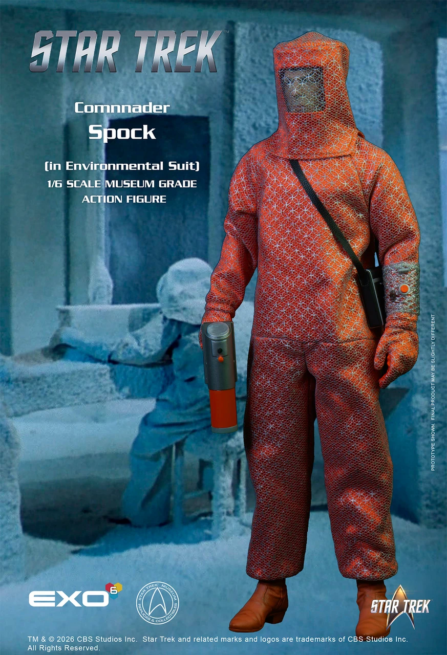 EXO-6 1/6 Commander Spock Environmental Suit Action Figure EXO-01-141 916090 8