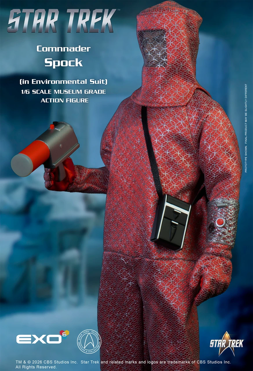 EXO-6 1/6 Commander Spock Environmental Suit Action Figure EXO-01-141 916090 6