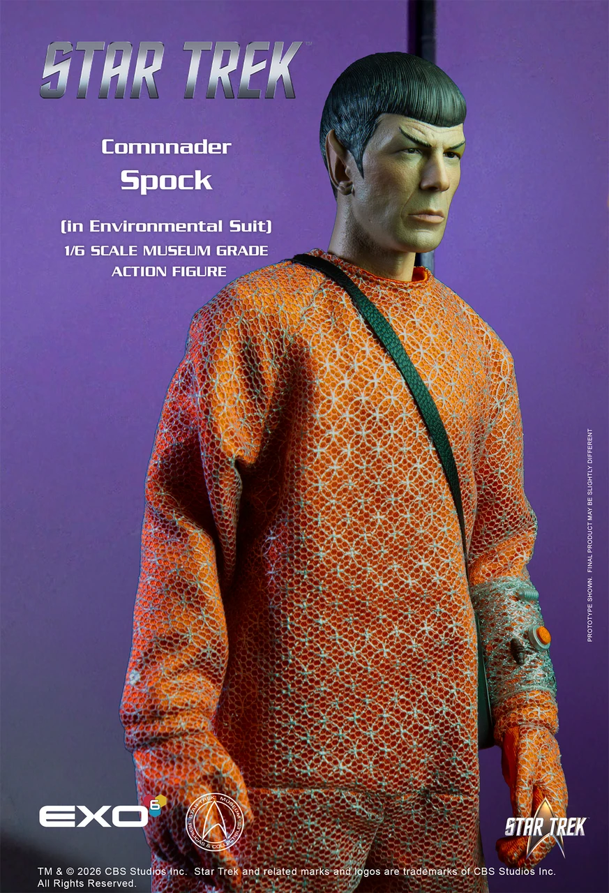 EXO-6 1/6 Commander Spock Environmental Suit Action Figure EXO-01-141 916090 3