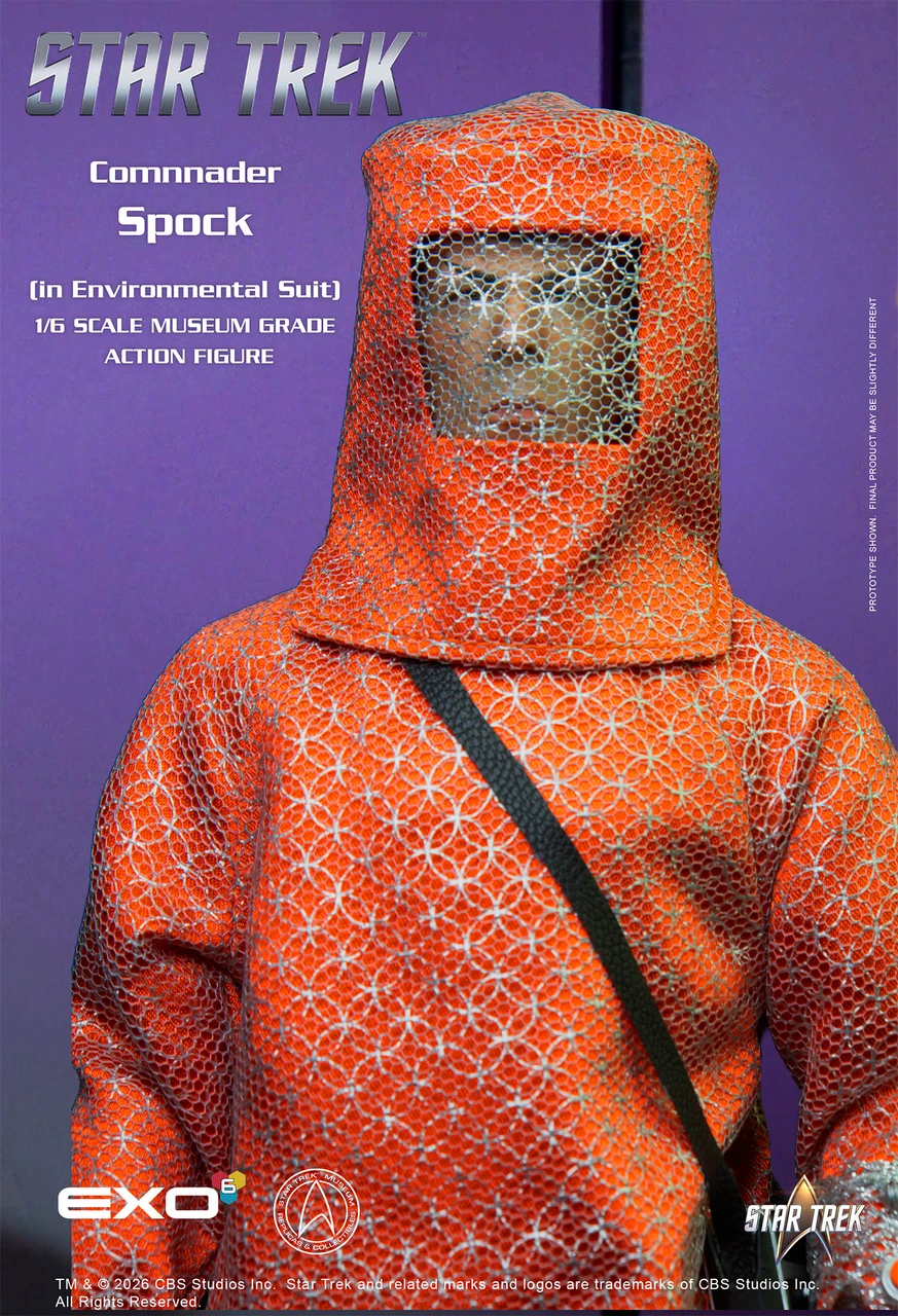 EXO-6 1/6 Commander Spock Environmental Suit Action Figure EXO-01-141 916090 4