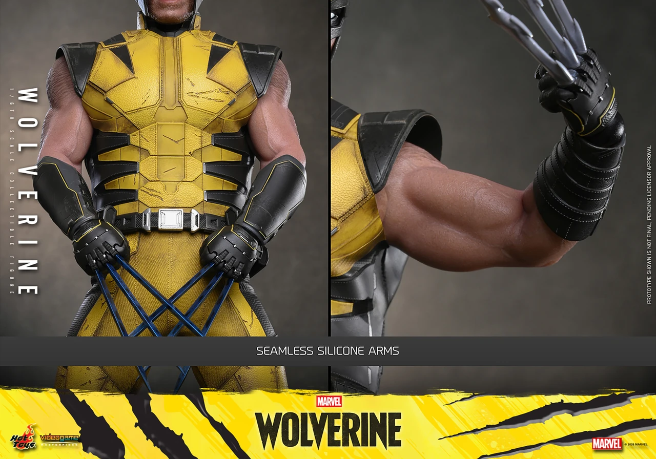 Hot Toys 1/6 Marvel's Wolverine Game Action Figure VGM91 916093 8