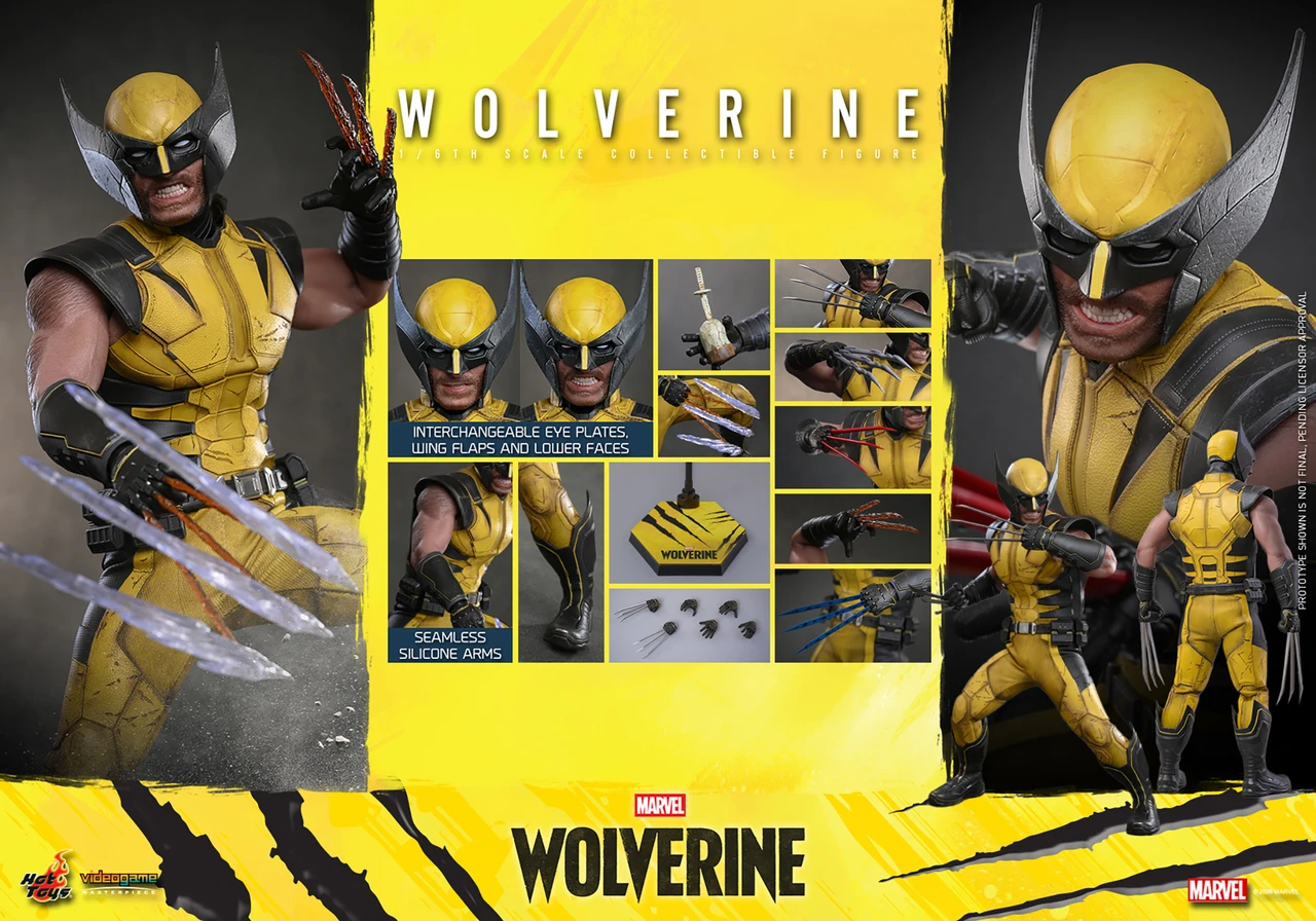 Hot Toys 1/6 Marvel's Wolverine Game Action Figure VGM91 916093 10