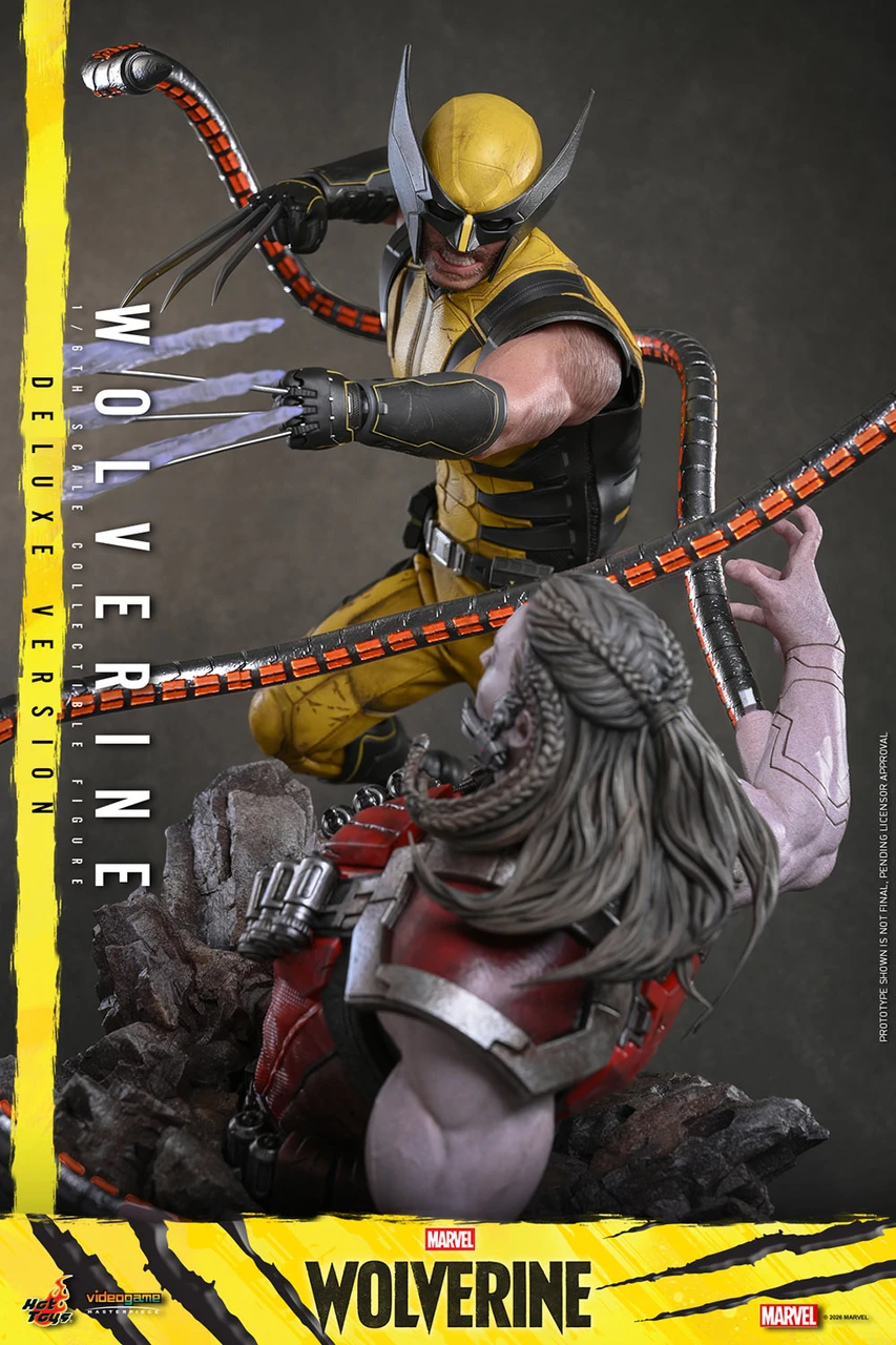 Hot Toys 1/6 Marvel's Wolverine Game Deluxe Action Figure VGM92 9160932 3