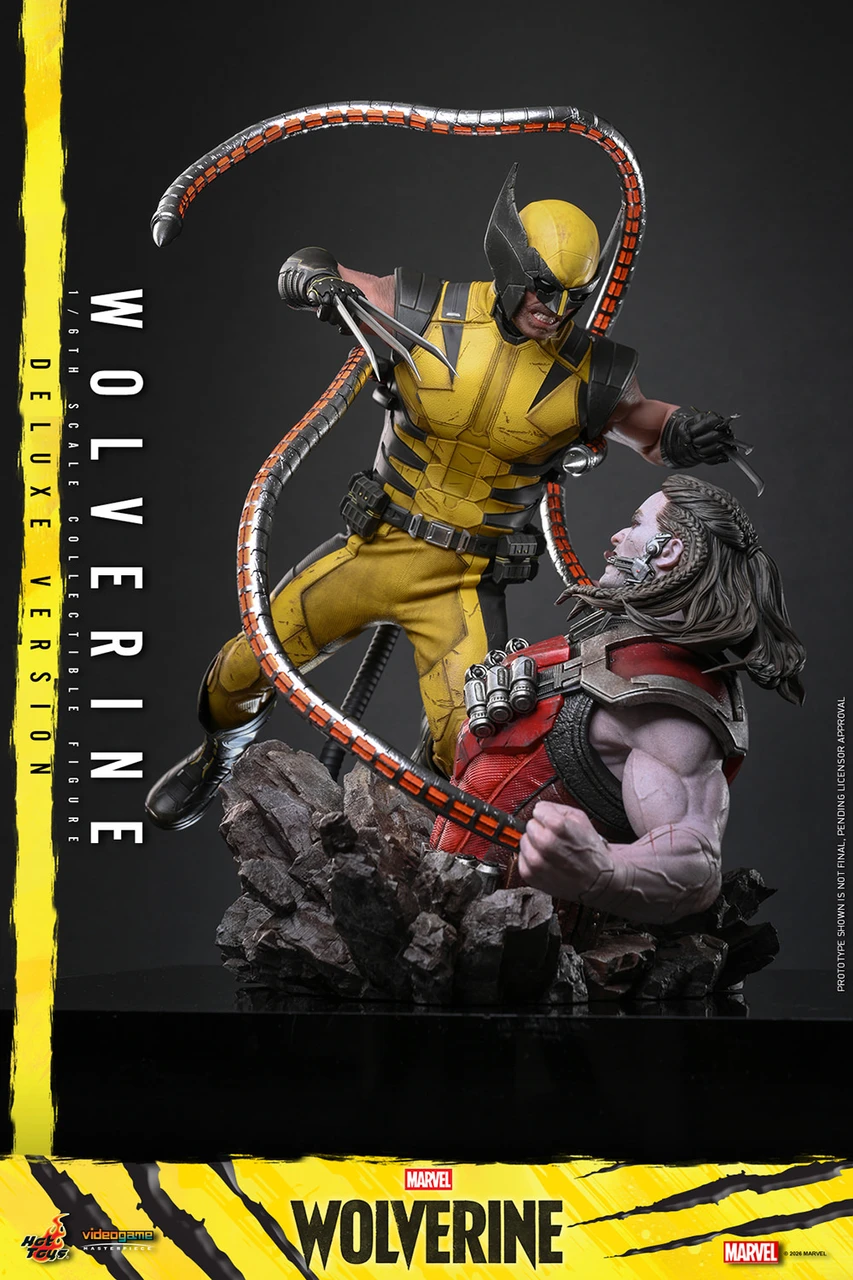 Hot Toys 1/6 Marvel's Wolverine Game Deluxe Action Figure VGM92 9160932 2