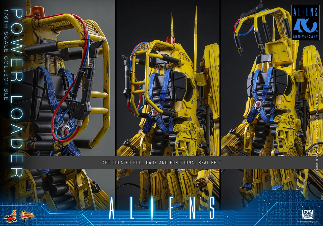 Hot Toys 1/6 Aliens Power Work Loader Caterpillar P-5000 MMS924 915786 8