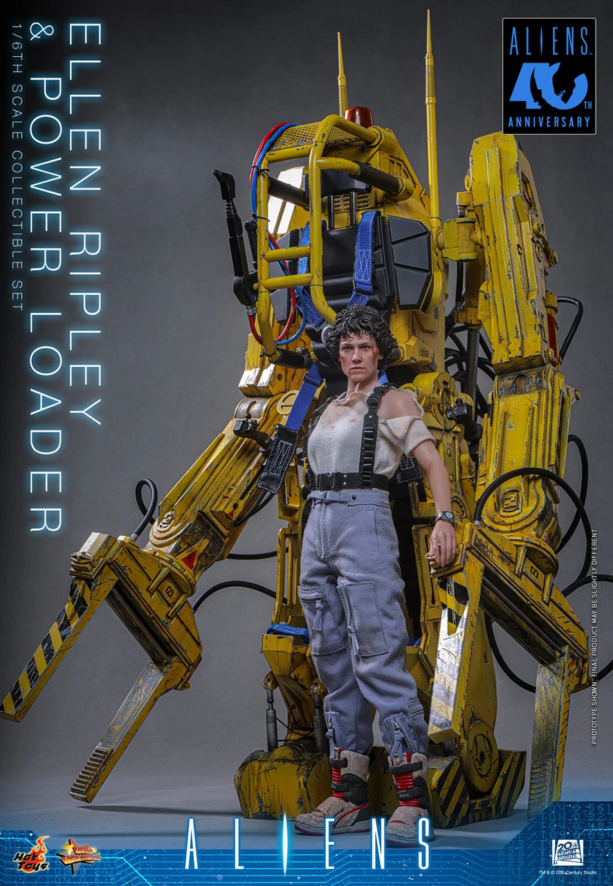 Hot Toys 1/6 Aliens Ellen Ripley Action Figure & Power Work Loader MMS923 9157862 6