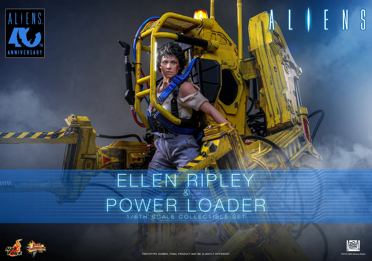 Hot Toys 1/6 Aliens Ellen Ripley Action Figure & Power Work Loader MMS923 9157862 1