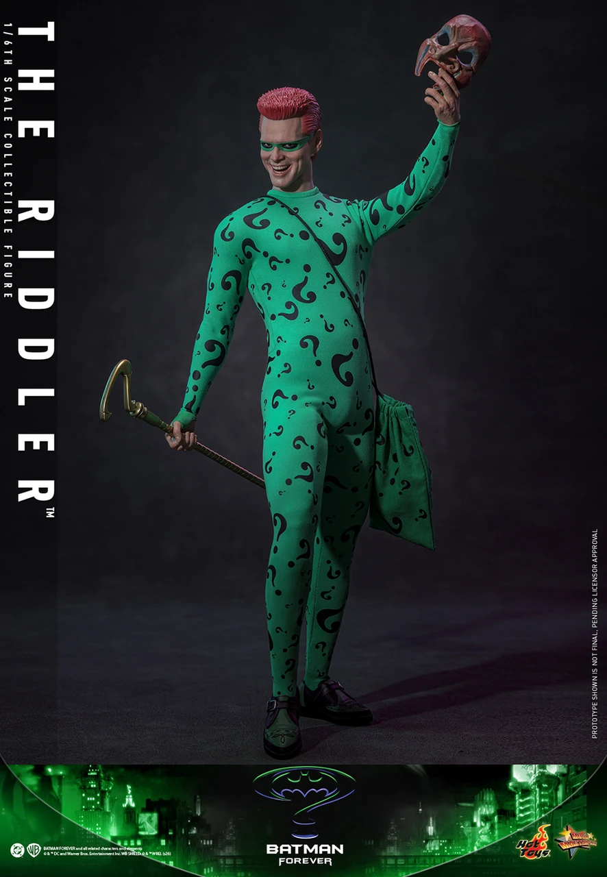 Hot Toys 1/6 The Riddler Batman Forever Action Figure MMS926 916150 8