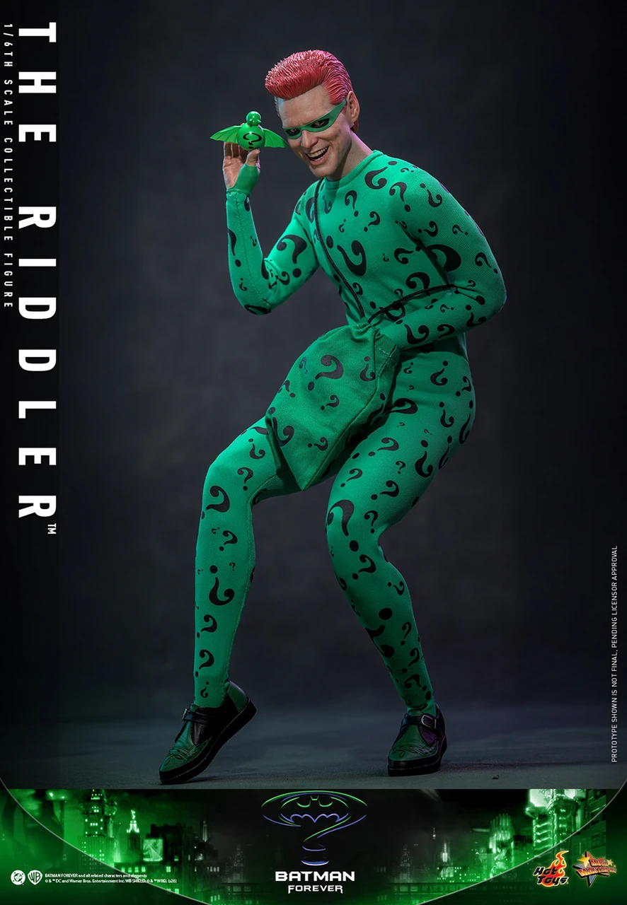 Hot Toys 1/6 The Riddler Batman Forever Action Figure MMS926 916150 9