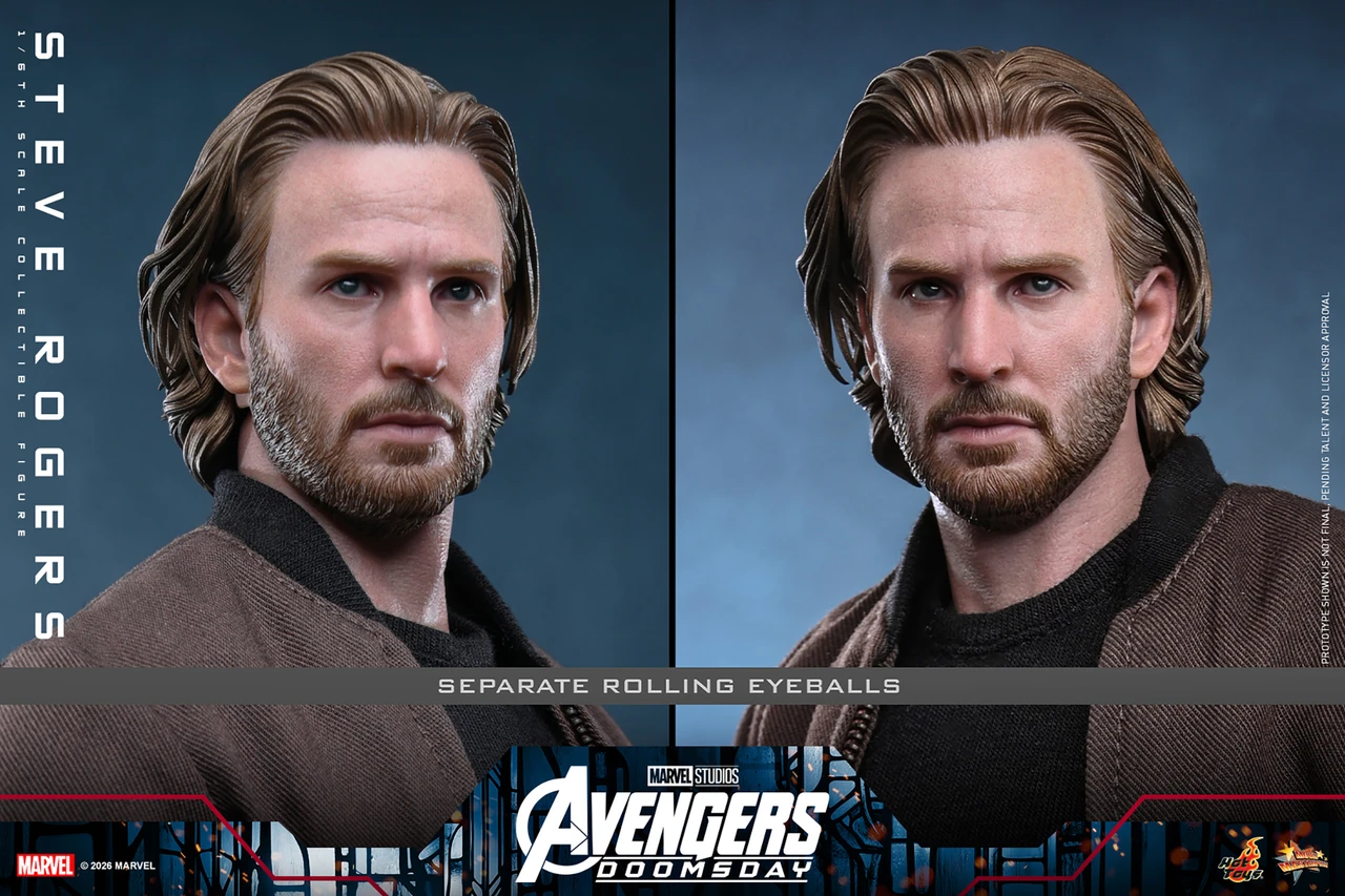 Hot Toys 1/6 Avengers Doomsday Steve Rogers Action Figure MMS928 916179 8