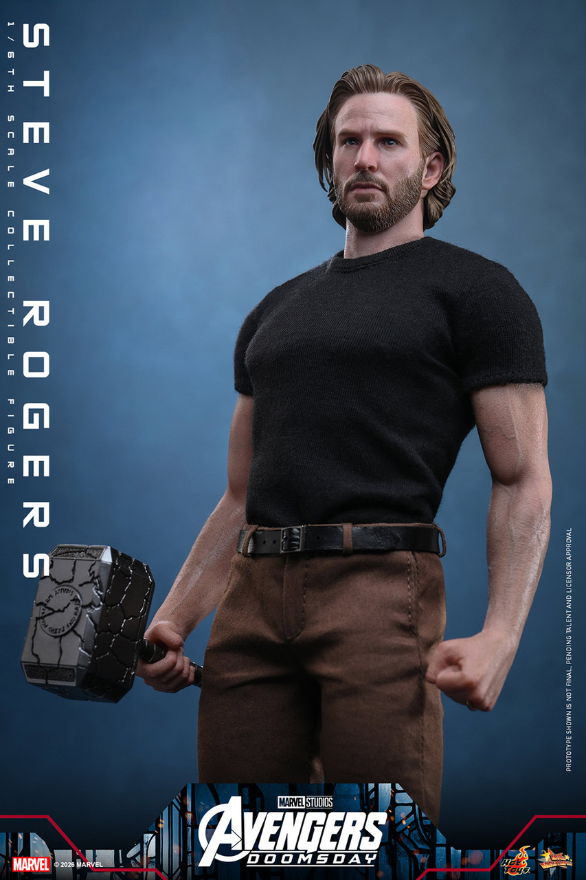 Hot Toys 1/6 Avengers Doomsday Steve Rogers Deluxe Action Figure MMS929 9161792 4