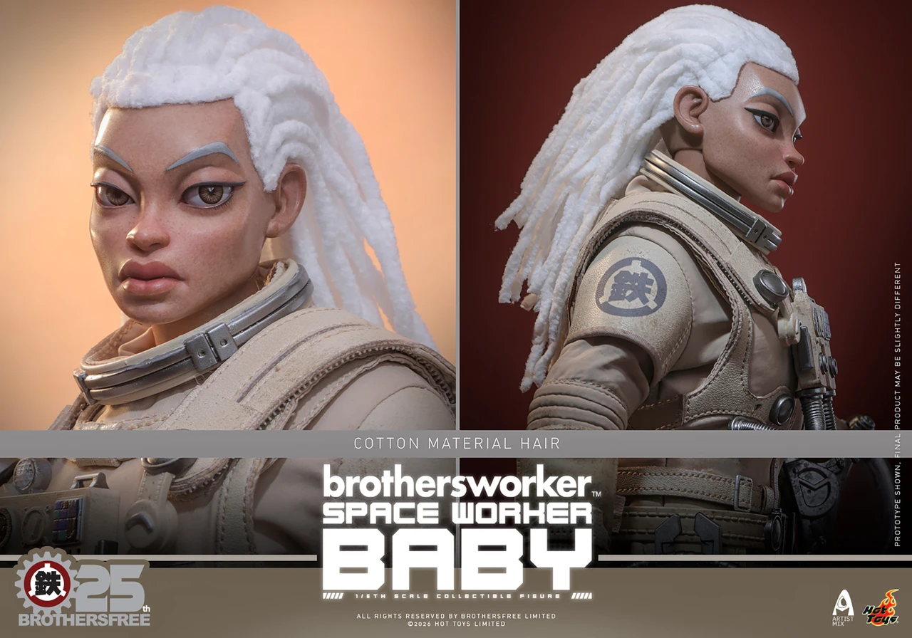 Hot Toys 1/6 Space Worker Baby Brothersfree 25th Version Action Figure AMC040 915339 9