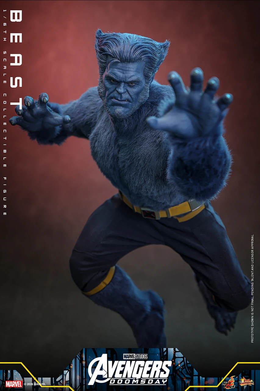 Hot Toys 1/6 Avengers: Doomsday "Beast" Action Figure MMS920 915773 5