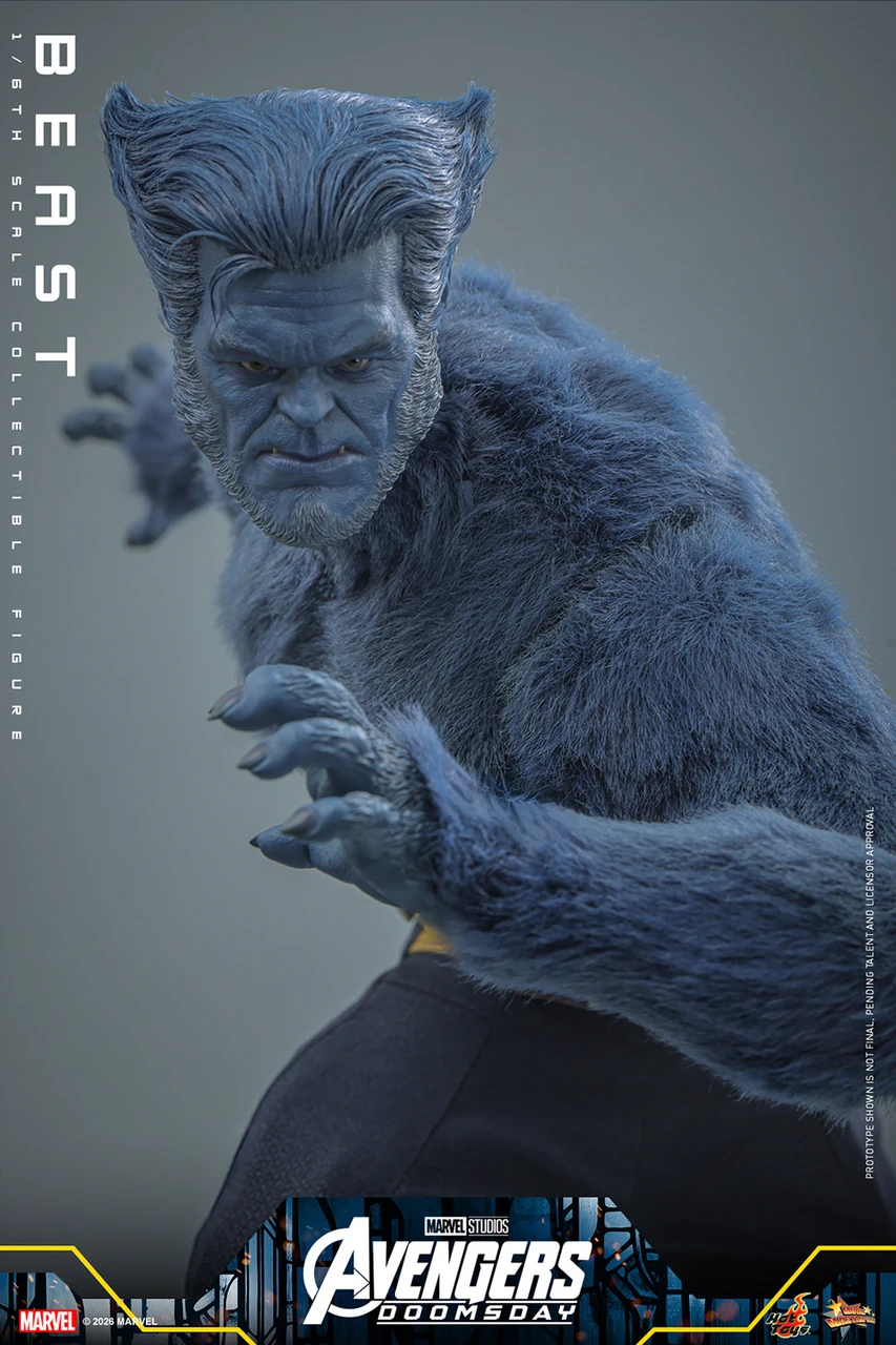 Hot Toys 1/6 Avengers: Doomsday "Beast" Action Figure MMS920 915773 6