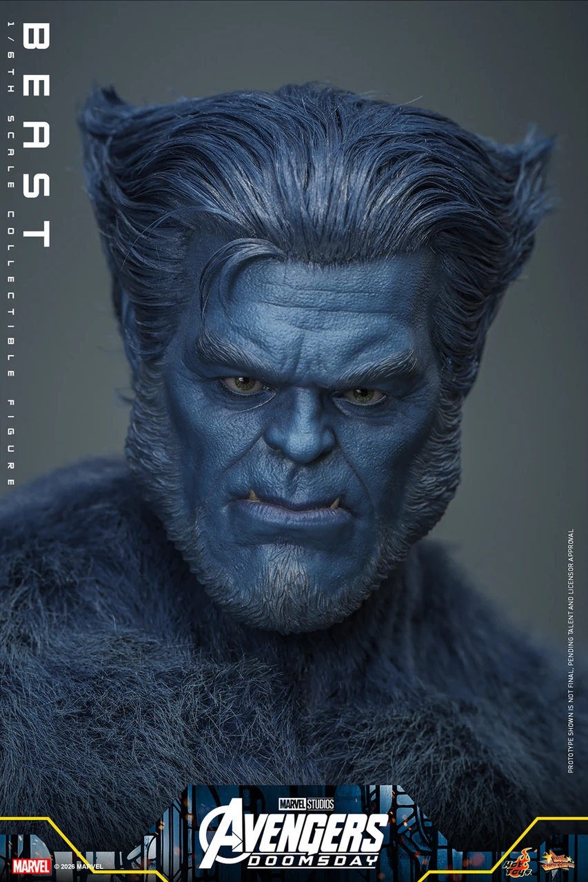 Hot Toys 1/6 Avengers: Doomsday "Beast" Action Figure MMS920 915773 4