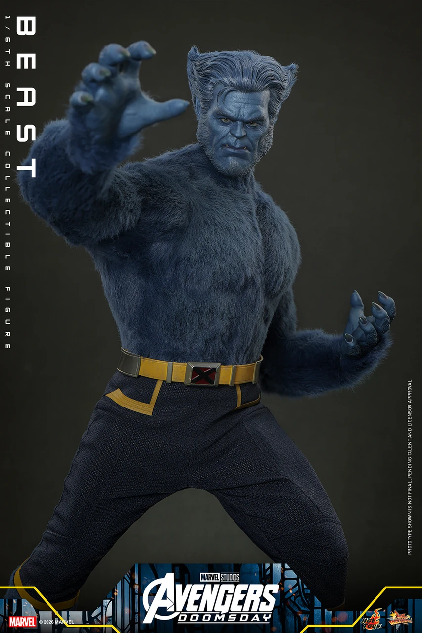 Hot Toys 1/6 Avengers: Doomsday "Beast" Action Figure MMS920 915773 3
