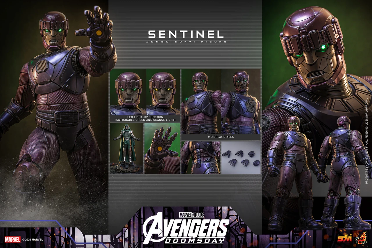 Hot Toys 1/6 SMS004J Sentinel Jumbo Sofvi Figure  Avengers Doomsday 915775 11