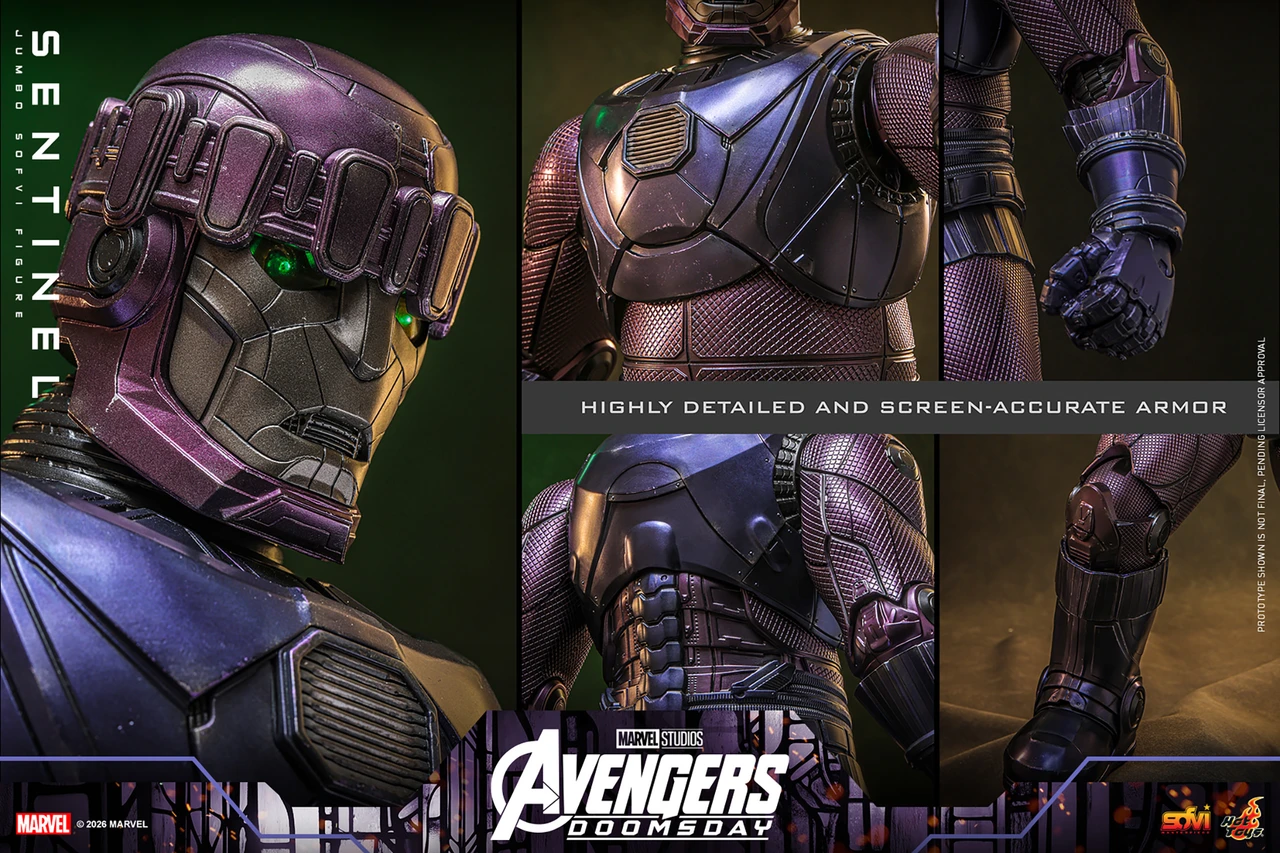 Hot Toys 1/6 SMS004J Sentinel Jumbo Sofvi Figure  Avengers Doomsday 915775 8