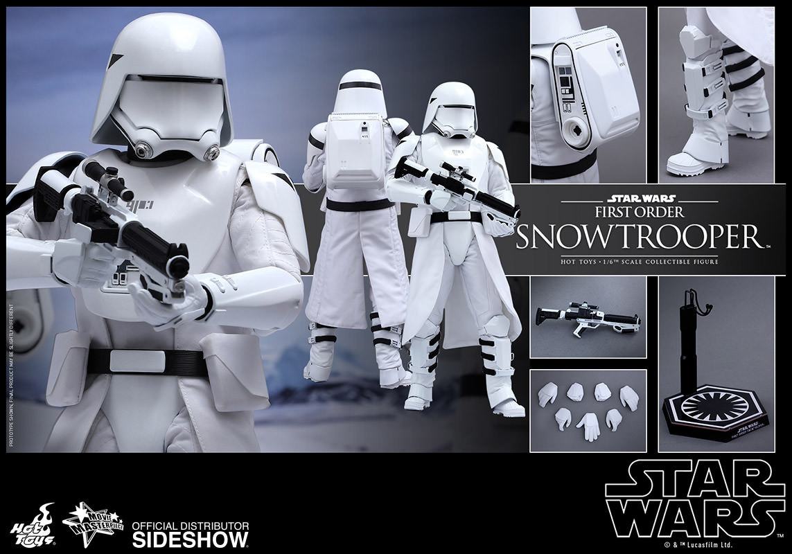 Hot Toys 1/6 First Order Snowtrooper Figure