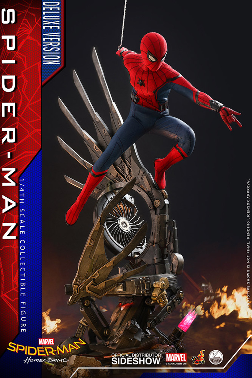 Hot Toys 1/4 QS015 Spider Man Homecoming Quarter Scale Deluxe Figure 1