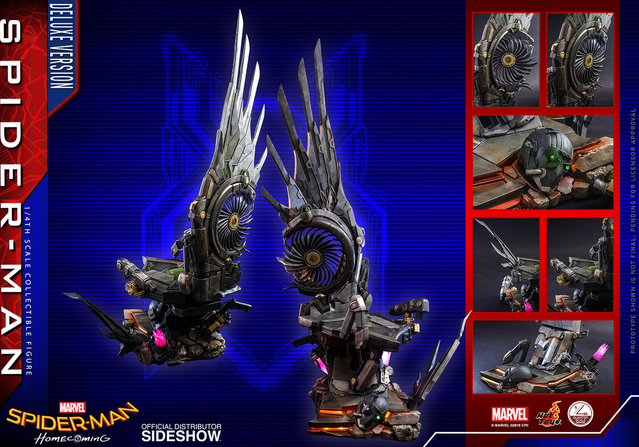 ホットトイズ クオーター・スケール 1/4 QS015 スパイダーマン DX版 Hot Toys 1/4 QS015 Spider Man Homecoming Deluxe Figure
