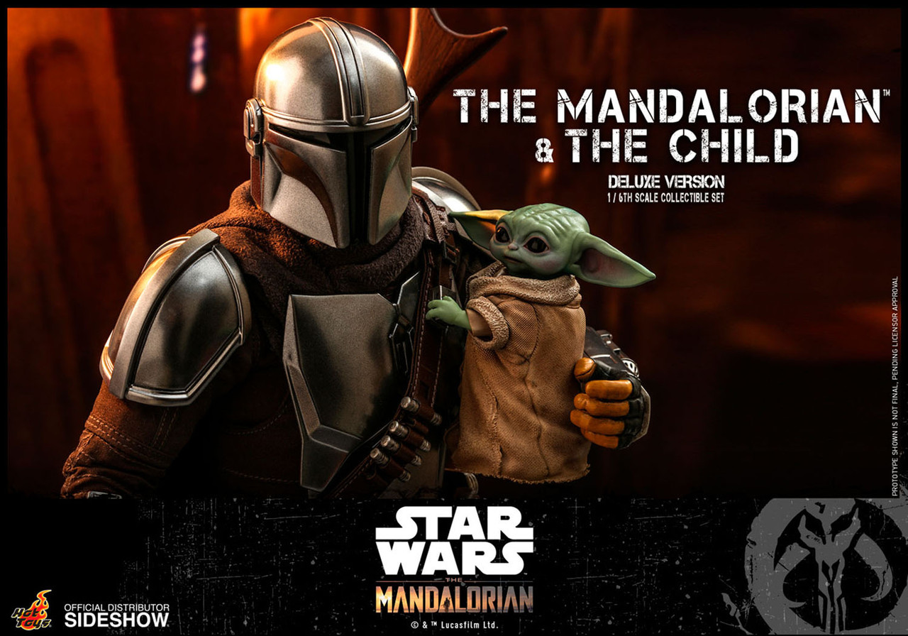 STAR WARS MANDALORIAN THE CHILD /大型 Star Wars Hot Toys Star Wars The Mandalorian & The Child