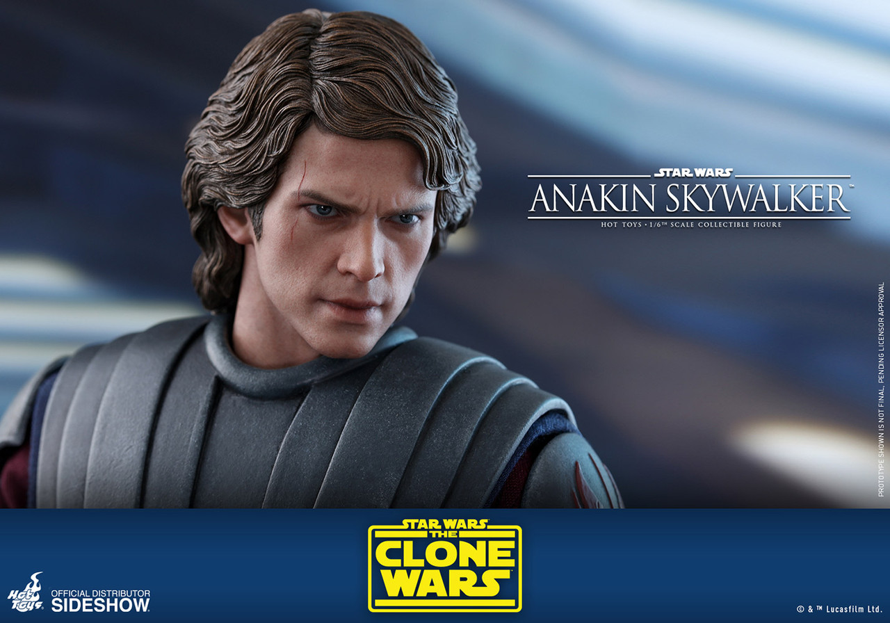 Hot Toys 1/6 Anakin Clone Wars & Stap Set