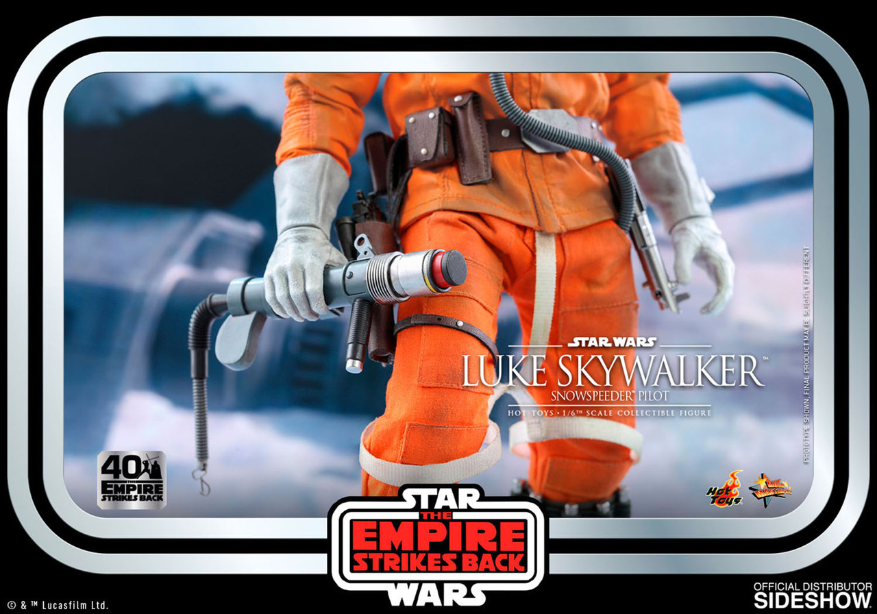 Hot Toys 1/6 Luke Snowspeeder Pilot Action Figure MMS585 7