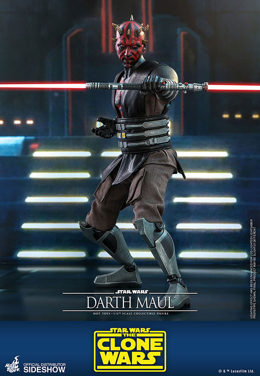 Hot Toys 1/6 TMS024 Darth Maul Clone Wars Action Figure 1