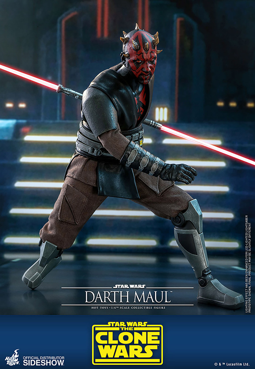 Hot Toys 1/6 TMS024 Darth Maul Clone Wars Action Figure 2