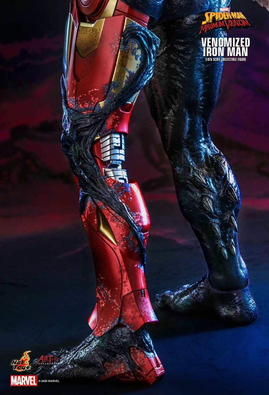 Hot Toys 1/6 Venomized Iron Man Figure AC04 3 Hot Toys 1/6 Venomized Iron Man Figure AC04 3
