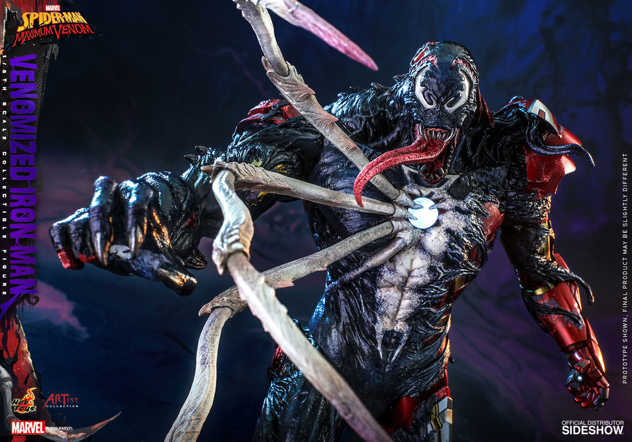 Hot Toys 1/6 Venomized Iron Man Figure AC04 5 Hot Toys 1/6 Venomized Iron Man Figure AC04 5