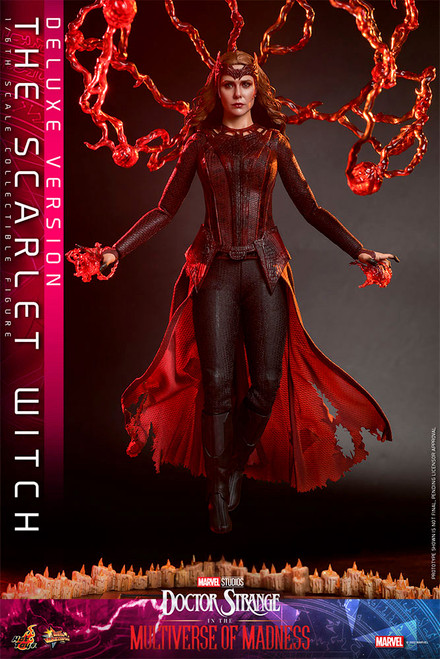 Hot Toys 1/6 Scarlet Witch Multiverse Of Madness Deluxe Action Figure MMS653 2