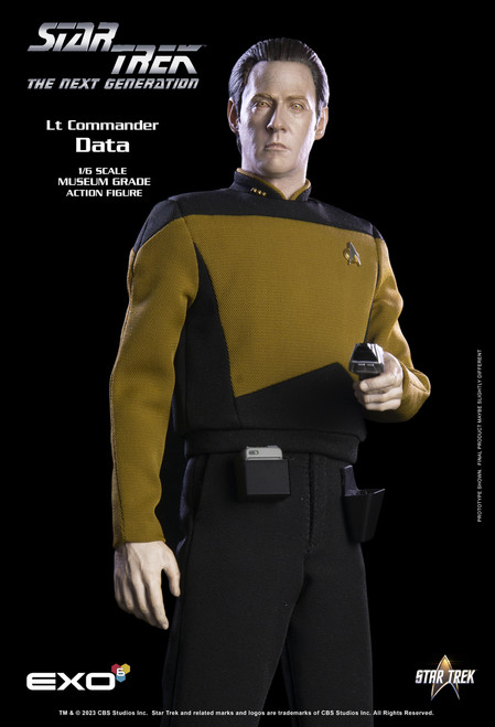 EXO-6 Star Trek 1/6 Lt. Commander Data Essential Version Action Figure EXO-01-073E 2