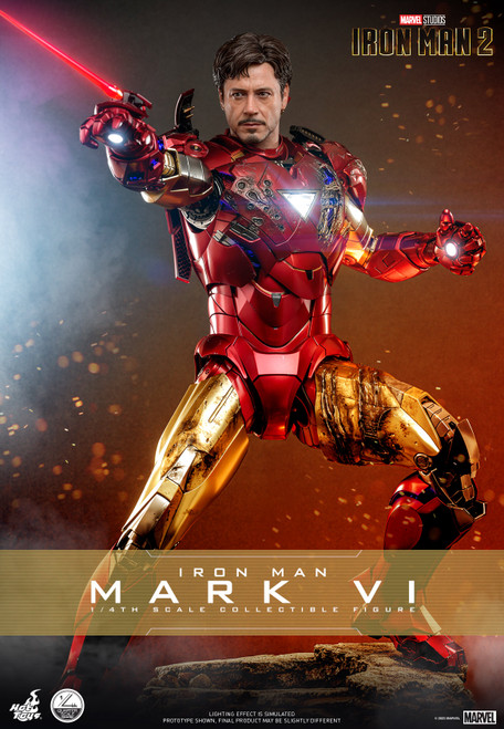 Hot Toys 1/4 Iron Man Mark Mark VI Figure