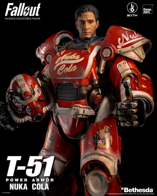 Threezero 1/6 3Z0773 T-51 Nuka Cola Power Armor Action Figure 3Z07732W0 2