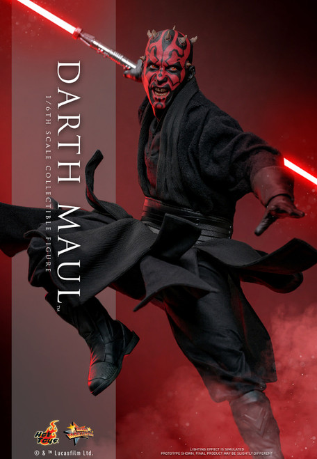 Hot Toys 1/6 MMS748 Darth Maul Action Figure Star Wars Episode I The Phantom Menace 1