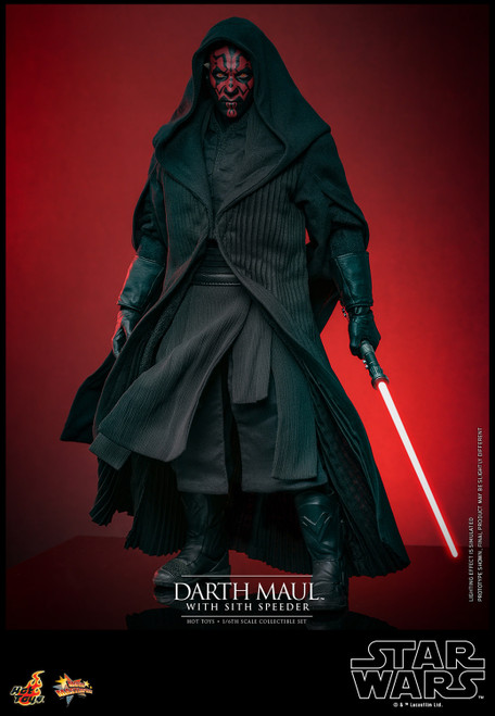 Hot Toys 1/6 MMS749 Darth Maul with Sith Speeder Action Figure set Star Wars Episode I The Phantom Menace 2