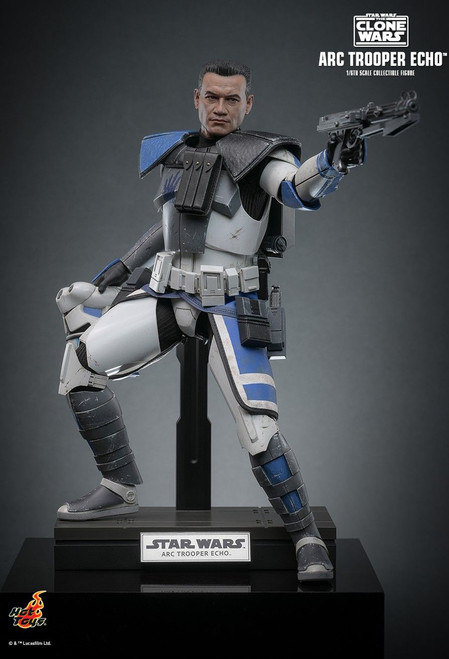 Hot Toys 1/6 TMS133 ARC Trooper Echo Action Figure in the Clone Trooper Phase II armor 2 Hot Toys 1/6 TMS133 ARC Trooper Echo Action Figure in the Clone Trooper Phase II armor 2