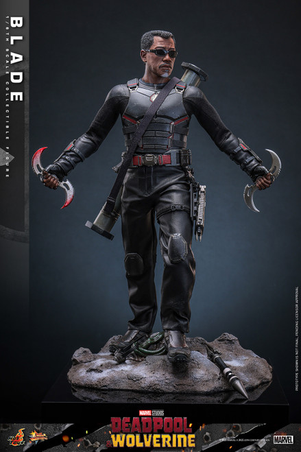 Hot Toys 1/6 MMS791 Blade Deadpool & Wolverine Movie Action Figure 1